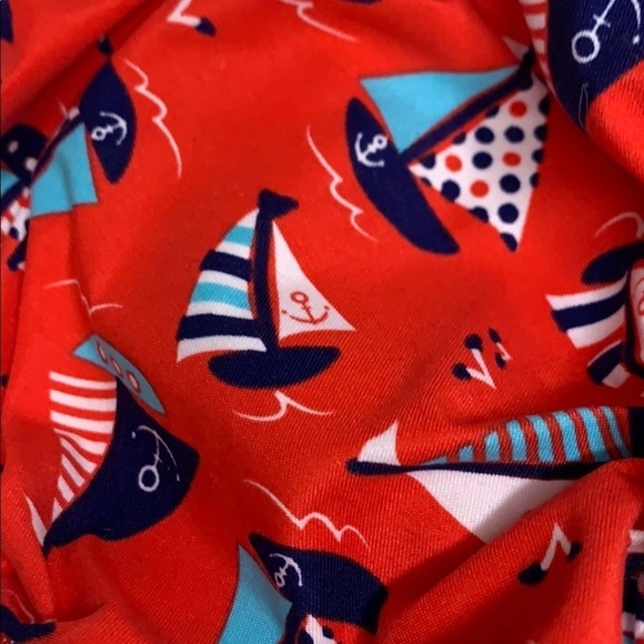 Swim Time sailboat Infant Child Diaper Cover sail - Picture 6 of 6
